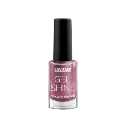 Лак для ногтей LUXVISAGE GEL SHINE, 108 Сиреневый с шиммером